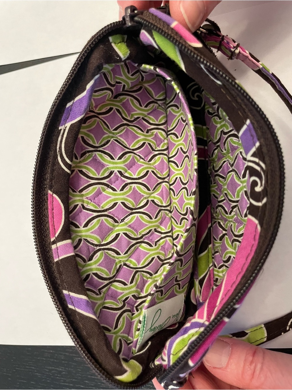 Vera Bradley Retired Purple Punch pattern - 3 piece set - Picture 11 of 11